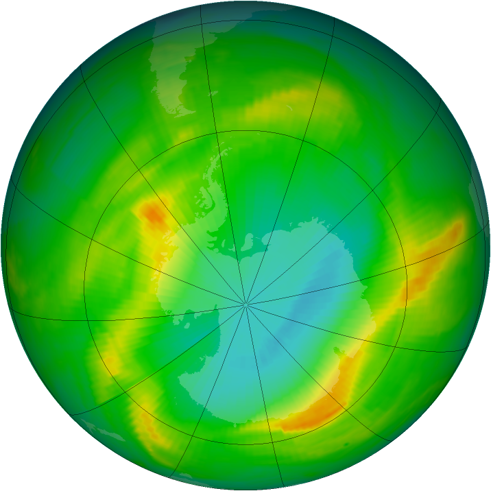 Ozone Map 1979-10-29